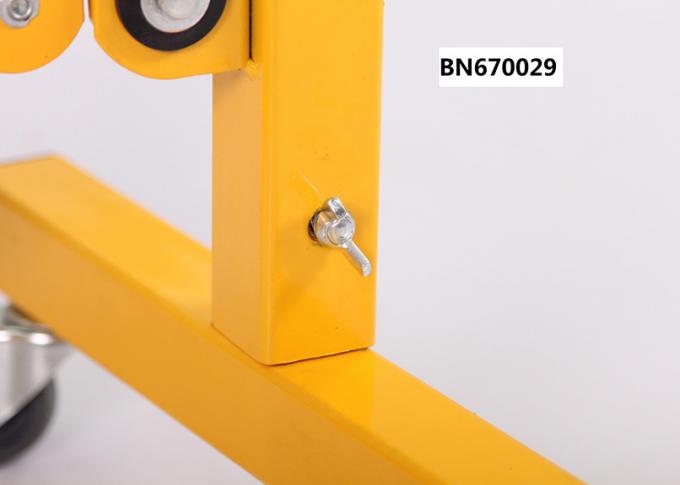 Portas de segurança de dobramento portáteis do dever claro de alumínio para o estoque que verifica uma altura de 40 polegadas