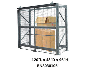 China Sistemas de aço resistentes da gaiola da segurança da cremalheira da pálete 10&#039; tipo alto da porta deslizante de *4 &#039; *8 &#039; fábrica