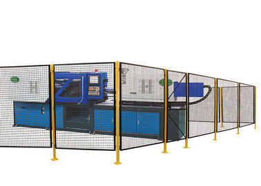 China Máquina durável da rede de arame que guarda a segurança industrial que cerca 5 pés de largura 7 pés de altura fábrica