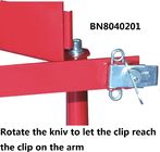 O tipo estreito armazenamento do cilindro de gás comprimido submete com divisor Chain/Pin Lockable fornecedor