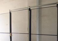 Separações do fio &amp; gaiolas visíveis altas da segurança, cacifos de armazenamento da gaiola do metal 20' *15 ' *10 ' fornecedor