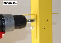 Cargo de canto de aço do tubo do calibre de 2 x 2 polegadas para o perímetro que guarda sistemas fornecedor