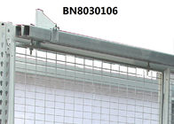 Sistemas de aço resistentes da gaiola da segurança da cremalheira da pálete 10' tipo alto da porta deslizante de *4 ' *8 ' fornecedor