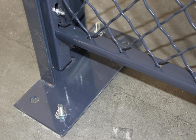 A segurança telhada da rede de arame de 3 lados divide os sistemas 20*10 *8 da gaiola do armazém